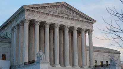 El Tribunal Supremo de Estados Unidos, en Washington, en una imagen de archivo.