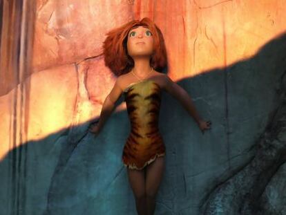 La protagonista de &#039;Los Croods&#039;.