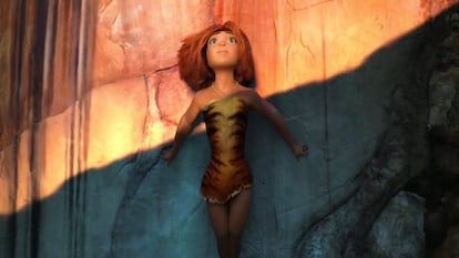La protagonista de 'Los Croods'.