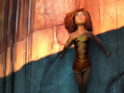 La protagonista de &#039;Los Croods&#039;.