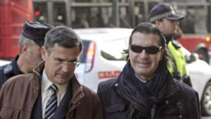Betoret a su llegada al Tribunal Superior de Justicia de Valencia en una foto de archivo.