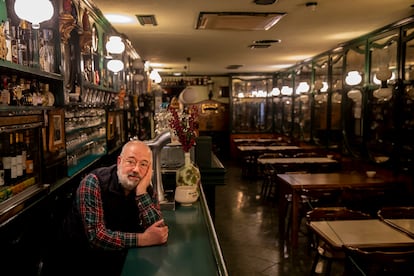 Agustín Ares, manager of Bar Paradiso in Santiago de Compostela.