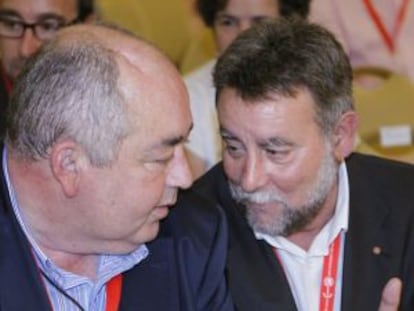 Manuel Pastrana y Francisco Fernández Sevilla, en mayo de 2013.