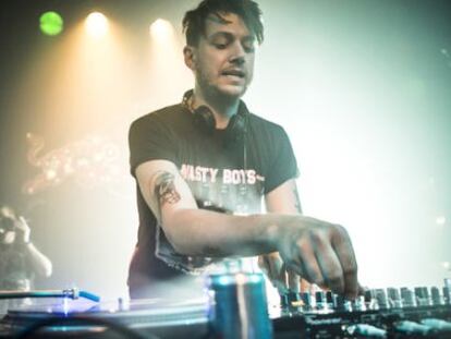 El DJ Axel Boman.