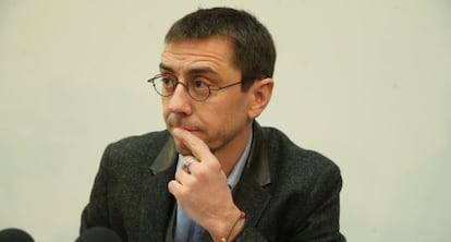Juan Carlos Monedero, uno de los fundadores de Podemos.