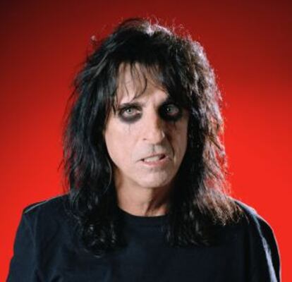 El siniestro Alice Cooper.