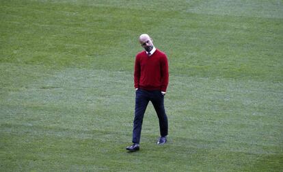 El entrenador del Bayern de Munich, Pep Guardiola.