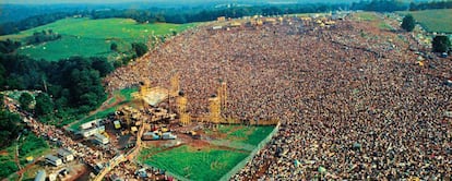Woodstock festival.