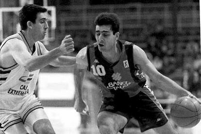 El siguiente español en llamar la atención de los equipos de la NBA fue el por entonces jugador del Barcelona, José Antonio Montero. Fue seleccionado en 1987 por los Atlanta Hawks en quinta ronda (número 113). Sin embargo, Montero no llegá a pisar las canchas estadounidenses.