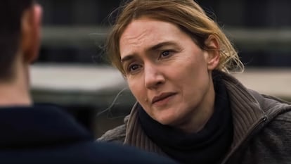 La actriz Kate Winslet en la serie 'Mare of Easttown', de HBO.