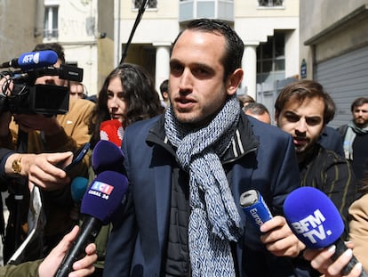 Pierre Jouvet, negociador jefe del Partido Socialista para una alianza de la izquierda dirigida por los mélenchonistas, el 2 de mayo en París.