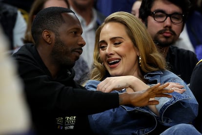 Adele y Rich Paul