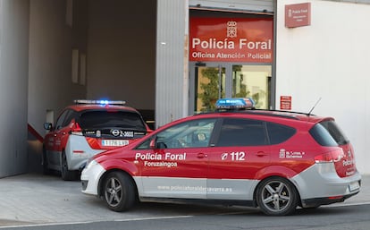 Una comisaría de la Policía Foral de Navarra, en una imagen de archivo. 