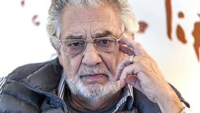 Placido Domingo, en una imagen de diciembre de 2019.