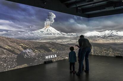 El Lava Centre de Hvolsvollur (Islandia).