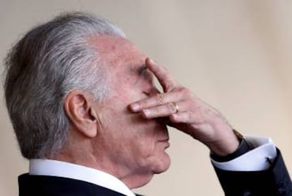 O presidente do Brasil, Michel Temer, em 21 de dezembro de 2017.