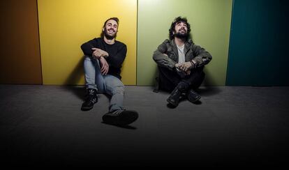Arnau Griso, el dúo formado por Arnau Blanch (izquierda) y Eric Griso, en Madrid.