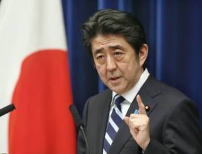 El primer ministro japonés, Shinzo Abe. EFE/Archivo