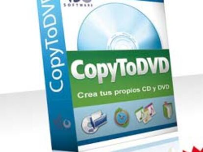 CopytoDVD para la grabación de datos, en la sextra entrega de ElPais.com y Softtonic