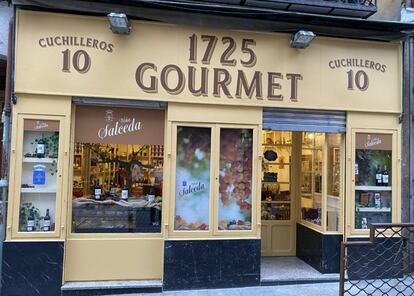 Tienda 1725 Gourmet, abierta por la familia propietaria de Botín.