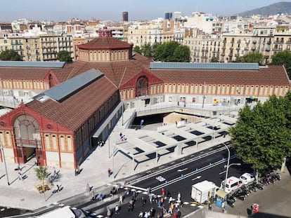 Mercado de Sant Antoni, rehabilitado recientemente.