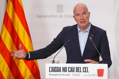 El consejero de Acción Climática de la Generalitat, David Mascort.