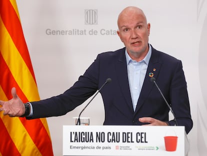 El consejero de Acción Climática de la Generalitat, David Mascort.