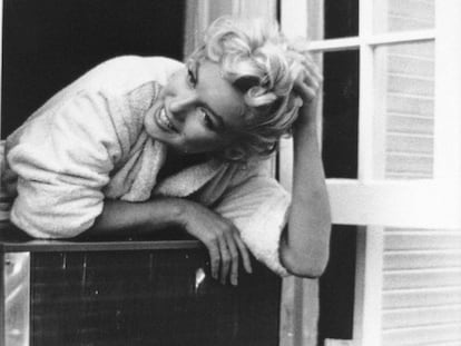 La actriz Marilyn Monroe.