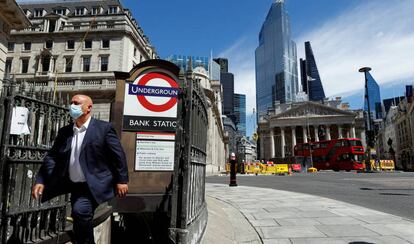 Sede del Banco de Inglaterra, en Londres.