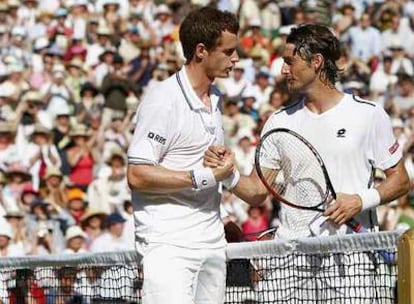 Andy Murray y Juan Carlos Ferrero.