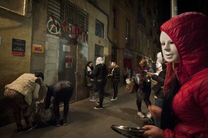 Manifestació de prostitutes contra les polítiques de Trias.