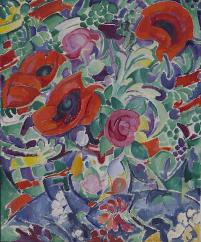 Leo Gestel, 'Arreglo con amapolas', 1912, Gemeentemuseum Den Haag.