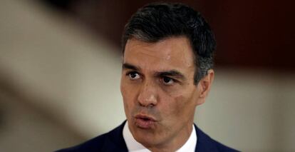 El presidente del Gobierno, Pedro Sánchez.