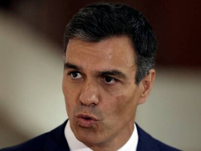 El presidente del Gobierno, Pedro Sánchez.