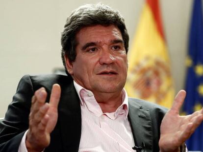 El ministro de Inclusión y Seguridad Social, José Luis Escrivá. 