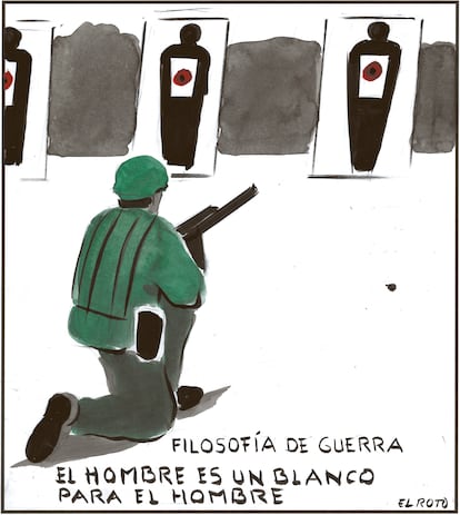 El Roto: el hombre es un blanco para el hombre
