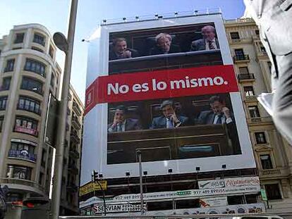 Cartel electoral del PSOE