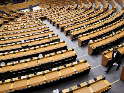 La sede del Parlamento Europeo en Bruselas, en una imagen del pasado febrero.