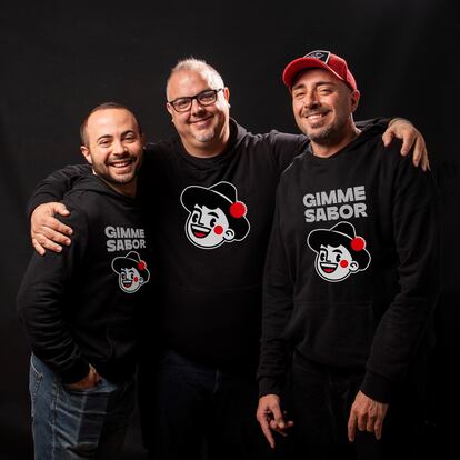 Desde la izquierda, Víctor García Montero, Raúl Pageo Casanova y Antonio García Arnau, cofundadores, en una imagen cedida por la empresa.