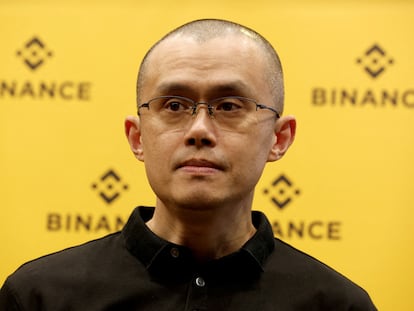 Changpeng Zhao, fundador y CEO de Binance, en una imagen de archivo.