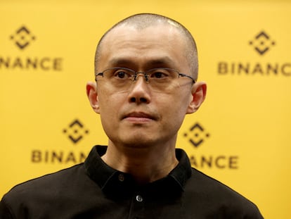 Changpeng Zhao, fundador y primer ejecutivo de Binance, el año pasado durante una conferencia en París.