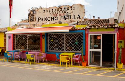 Pancho Villa, un restaurante mexicano que don Diego y su familia fundaron hace más de 20 años en el Saladillo, Málaga.