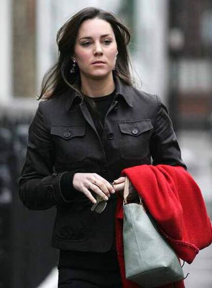 Kate Middleton, en una calle de Londres.