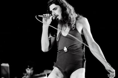 Pau Riba a Canet Rock l'any 1975. 