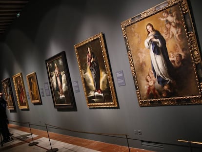 Obras de Murillo en el Museo de Bellas Artes de Sevilla.