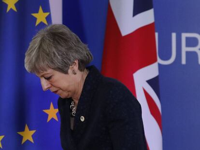 La cumbre europea sobre el Brexit, en imágenes