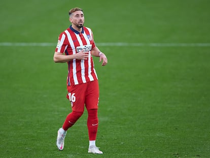 Héctor Herrera, durante un partido de la temporada 2020-21 frente al Cádiz.