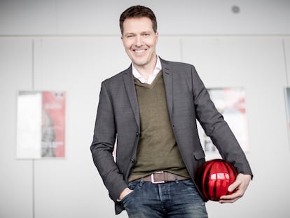 Bernd Reichart, CEO de la Superliga, en Alemania en 2017.