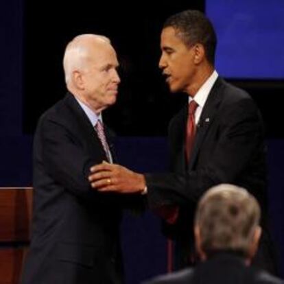 Barack Obama y John McCain