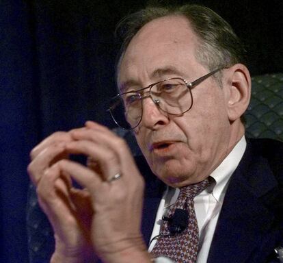 Alvin Toffler, en 1998.